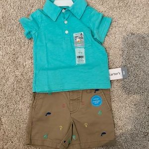 Carter’s 9 mo set. New with tags. Never worn